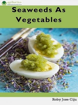 cover image of Seaweeds As Vegetables